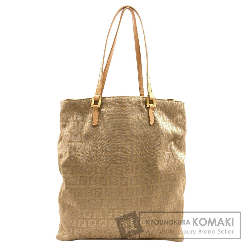 Fendi Handbag Zucca canvas Black